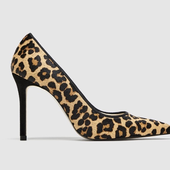 Zara Leopard Heels - Picture 2 of 7